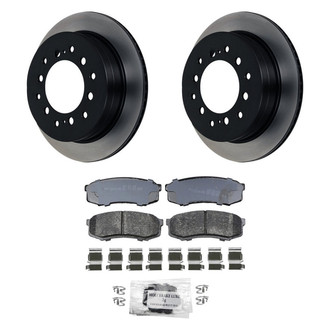 Wagner® - SevereDuty™ Rear Brake Kit with Semi-Metallic Pads