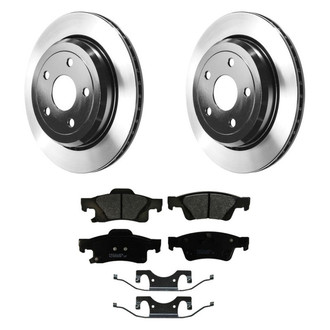 Wagner® - SevereDuty™ Rear Brake Kit with Semi-Metallic Pads