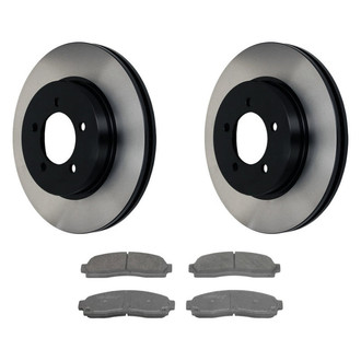 Wagner® - ThermoQuiet™ Front Brake Kit with Ceramic Pads