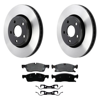 Wagner® - SevereDuty™ Front Brake Kit with Semi-Metallic Pads