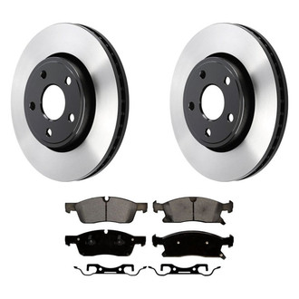 Wagner® - SevereDuty™ Front Brake Kit with Semi-Metallic Pads