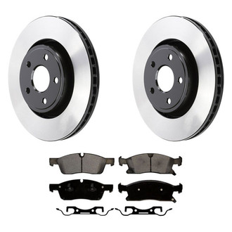 Wagner® - SevereDuty™ Front Brake Kit with Semi-Metallic Pads