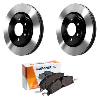 Wagner® - SevereDuty™ Brake Kit with Semi-Metallic Pads