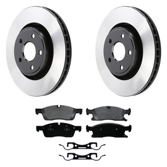 Wagner® - SevereDuty™ Front Brake Kit with Semi-Metallic Pads