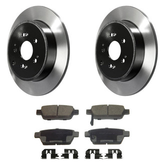 Wagner® - ThermoQuiet™ Rear Brake Kit with Ceramic Pads