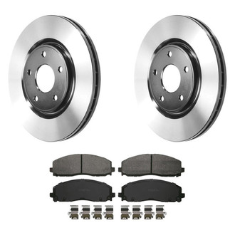 Wagner® - SevereDuty™ Front Brake Kit with Semi-Metallic Pads