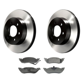 Wagner® - ThermoQuiet™ Front Brake Kit with Semi-Metallic Pads