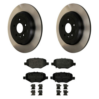 Wagner® - SevereDuty™ Rear Brake Kit with Semi-Metallic Pads