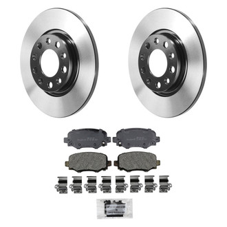 Wagner® - SevereDuty™ Rear Brake Kit with Semi-Metallic Pads