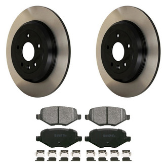 Wagner® - SevereDuty™ Rear Brake Kit with Semi-Metallic Pads