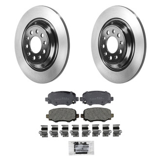 Wagner® - SevereDuty™ Rear Brake Kit with Semi-Metallic Pads