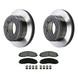 Wagner® - SevereDuty™ Rear Brake Kit with Semi-Metallic Pads