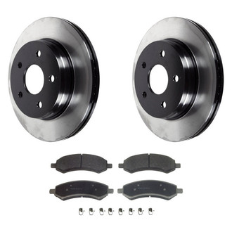 Wagner® - ThermoQuiet™ Brake Kit with Semi-Metallic Pads