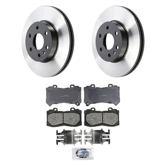 Wagner® - SevereDuty™ Front Brake Kit with Semi-Metallic Pads
