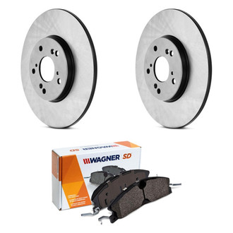 Wagner® - SevereDuty™ Rear Brake Kit with Semi-Metallic Pads