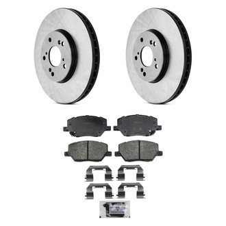 Wagner® - SevereDuty™ Front Brake Kit with Semi-Metallic Pads