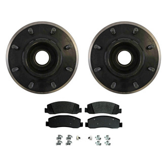 Wagner® - SevereDuty™ Front Brake Kit with Semi-Metallic Pads