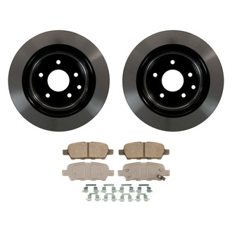 Wagner® - ThermoQuiet™ Rear Brake Kit with Ceramic Pads
