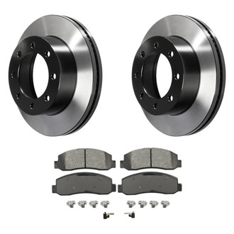Wagner® - SevereDuty™ Front Brake Kit with Semi-Metallic Pads