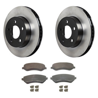 Wagner® - ThermoQuiet™ Front Brake Kit with Ceramic Pads