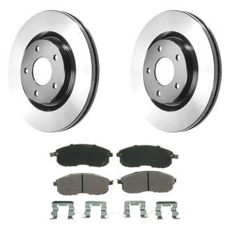 Wagner® - QuickStop® Front Brake Kit with Semi-Metallic Pads