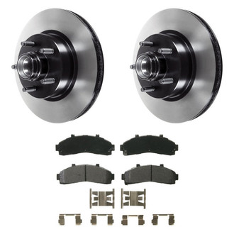 Wagner® - QuickStop® Front Brake Kit with Semi-Metallic Pads