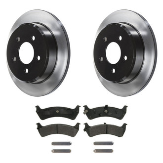 Wagner® - QuickStop® Rear Brake Kit with Semi-Metallic Pads