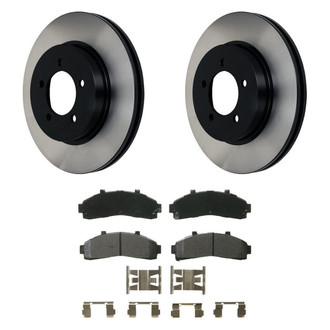 Wagner® - QuickStop® Front Brake Kit with Semi-Metallic Pads