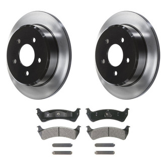 Wagner® - QuickStop® Rear Brake Kit with Semi-Metallic Pads
