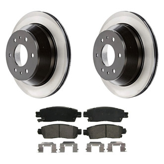 Wagner® - QuickStop® Rear Brake Kit with Ceramic Pads