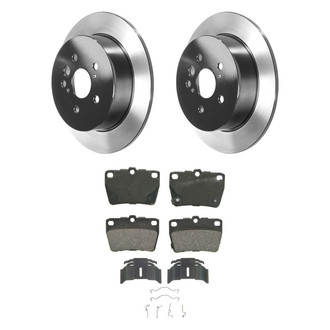 Wagner® - QuickStop® Rear Brake Kit with Semi-Metallic Pads