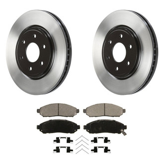 Wagner® - SevereDuty™ Front Brake Kit with Semi-Metallic Pads