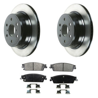 Wagner® - SevereDuty™ Rear Brake Kit with Semi-Metallic Pads