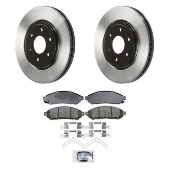 Wagner® - SevereDuty™ Front Brake Kit with Semi-Metallic Pads