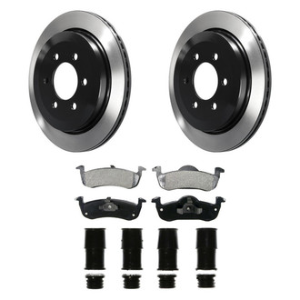 Wagner® - QuickStop® Rear Brake Kit with Semi-Metallic Pads