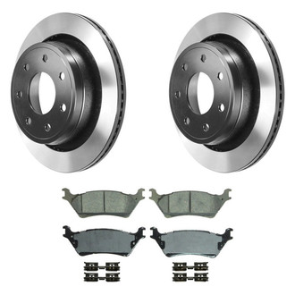 Wagner® - QuickStop® Rear Brake Kit with Ceramic Pads