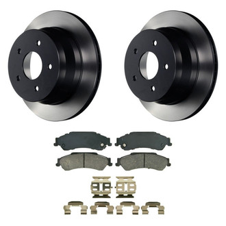 Wagner® - QuickStop® Rear Brake Kit with Ceramic Pads