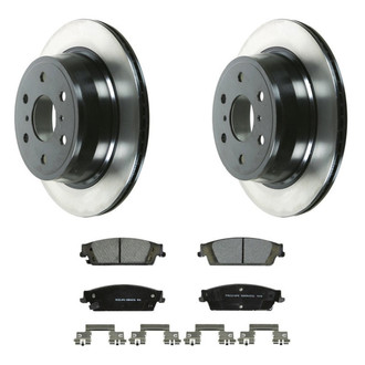 Wagner® - SevereDuty™ Rear Brake Kit with Semi-Metallic Pads