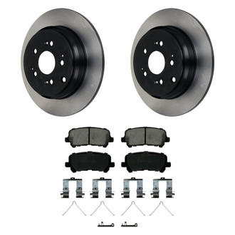 Wagner® - QuickStop® Rear Brake Kit with Ceramic Pads