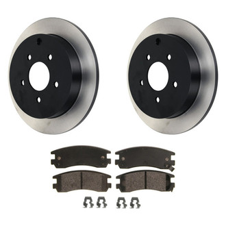 Wagner® - QuickStop® Rear Brake Kit with Semi-Metallic Pads