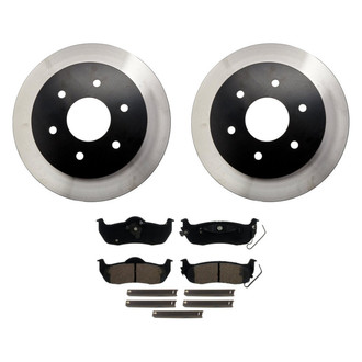 Wagner® - SevereDuty™ Rear Brake Kit with Semi-Metallic Pads