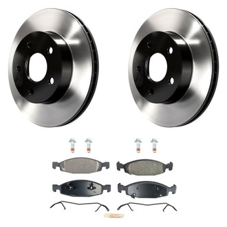 Wagner® - SevereDuty™ Front Brake Kit with Semi-Metallic Pads