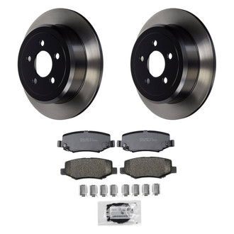 Wagner® - SevereDuty™ Rear Brake Kit with Semi-Metallic Pads
