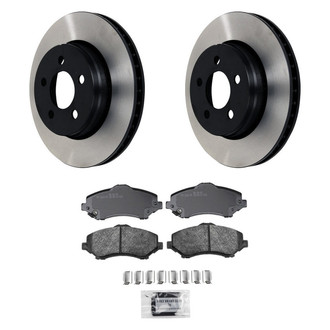 Wagner® - SevereDuty™ Front Brake Kit with Semi-Metallic Pads