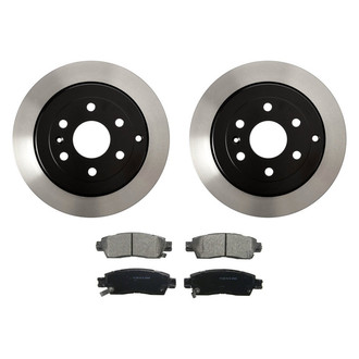 Wagner® - SevereDuty™ Rear Brake Kit with Semi-Metallic Pads