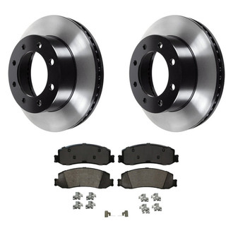 Wagner® - QuickStop® Front Brake Kit with Semi-Metallic Pads
