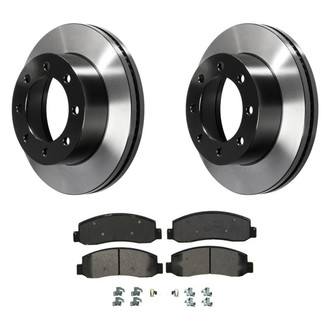 Wagner® - QuickStop® Front Brake Kit with Semi-Metallic Pads