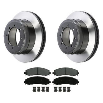 Wagner® - QuickStop® Rear Brake Kit with Semi-Metallic Pads