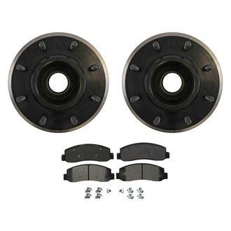 Wagner® - QuickStop® Front Brake Kit with Semi-Metallic Pads