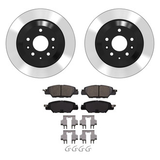 Wagner® - QuickStop® Rear Brake Kit with Ceramic Pads